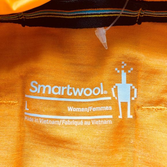 Smartwool Womens Vest Merino Sport Mango Sorbet Ultra Lite Large - Picture 9 of 14